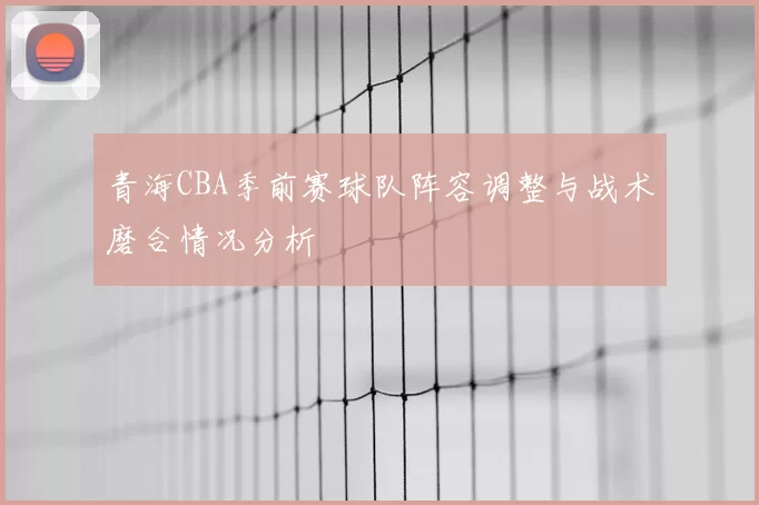 青海CBA季前赛球队阵容调整与战术磨合情况分析