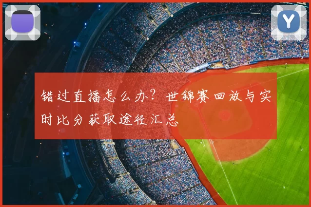 错过直播怎么办?世锦赛回放与实时比分获取途径汇总