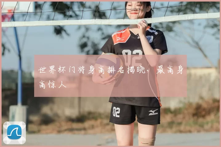 世界杯门将身高排名揭晓,最高身高惊人
