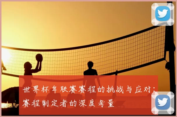 世界杯年联赛赛程的挑战与应对:赛程制定者的深度考量