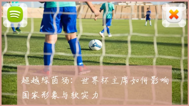 超越绿茵场:世界杯主席如何影响国家形象与软实力